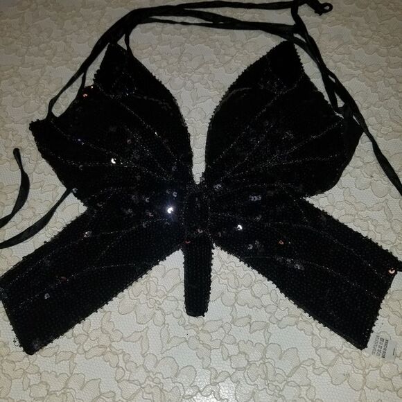 odegal Women's Shimmer Sequin Butterfly Backless Embroidery Costumes Outfits Bel - Picture 11 of 14